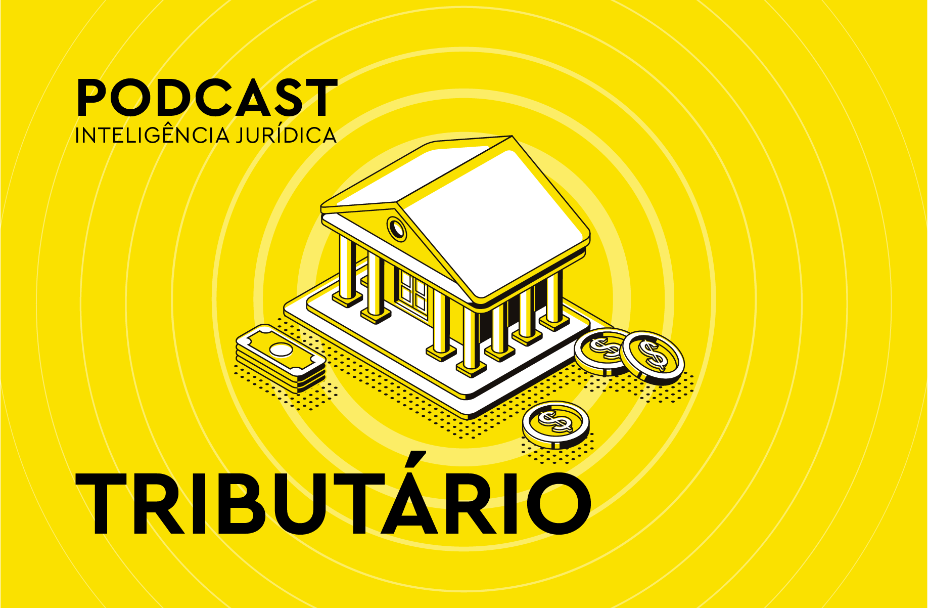 Arte de pilha de notas de dinheiro, moedas e construção com pilares externos.