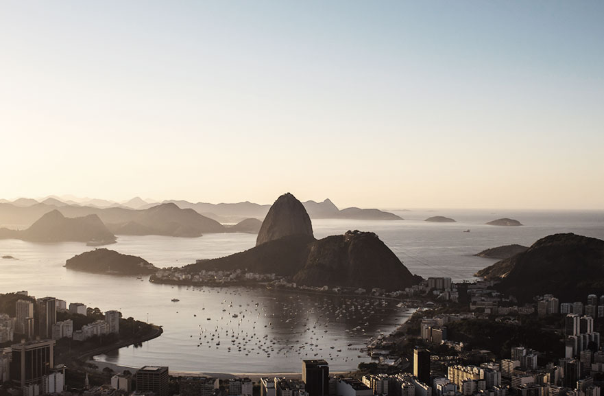 View from the top of the sugar loaf