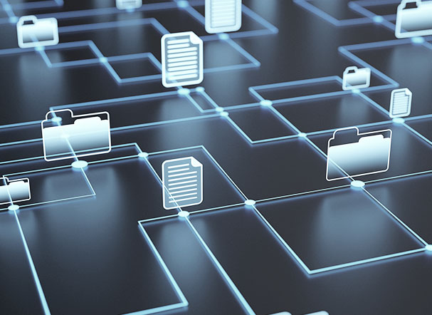 Illustrative image of virtual database