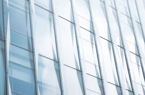 Estrutura retangular espelhada